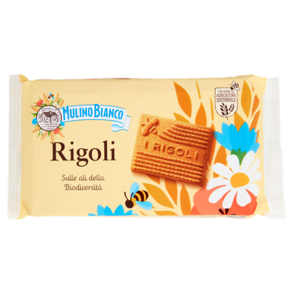 Mulino Bianco Rigoli Edizione Biodiversità con miele Millefiori 400g