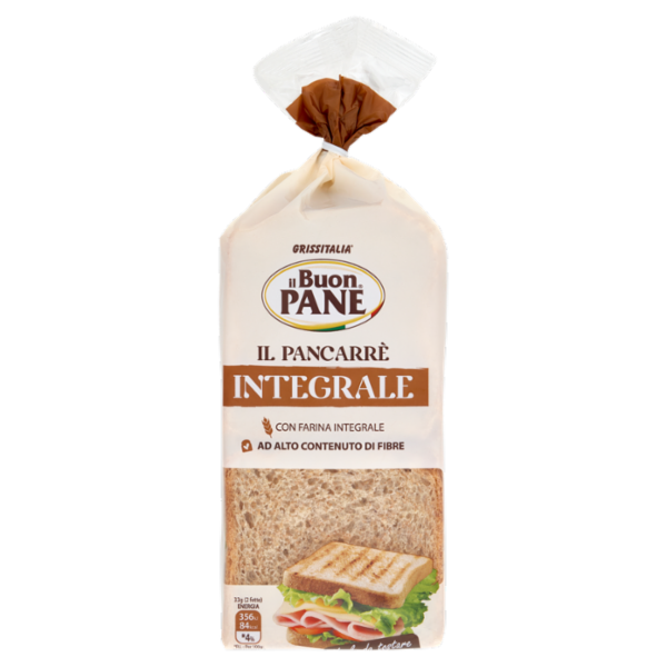 il Buon Pane il Pancarrè Integrale 330 g
