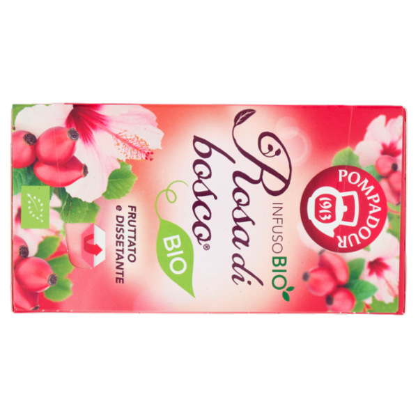 Pompadour Rosa di bosco Bio 18 x 3,2 g