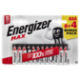 Energizer Max AAA Alkaline 8+4 pz