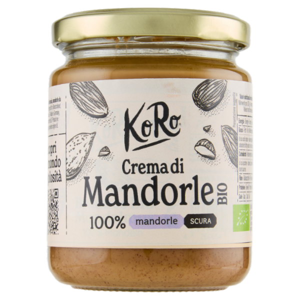 KoRo Crema di Mandorle Scura Bio 250 g