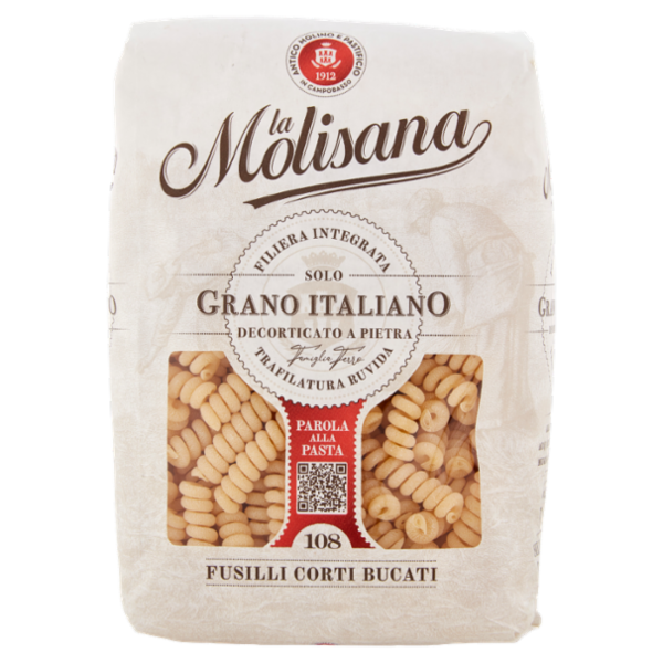 La Molisana 108 Fusilli Corti Bucati 500 g