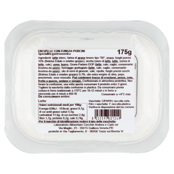 Cecchin la Crespella Funghi Porcini 175 g
