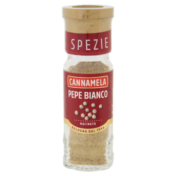 Cannamela Spezie Pepe Bianco Macinato 28 g