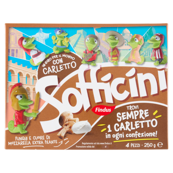 Sofficini Findus 4 Sofficini Funghi Più Mozzarella 250 g