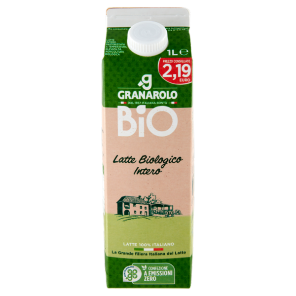 Granarolo Bio Latte Biologico Intero 1 L