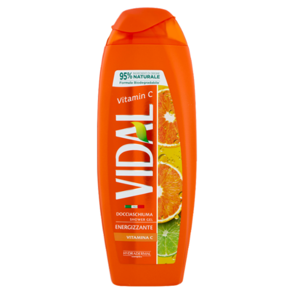 Vidal Vitamin C Docciaschiuma Energizzante Vitamina C 250 ml