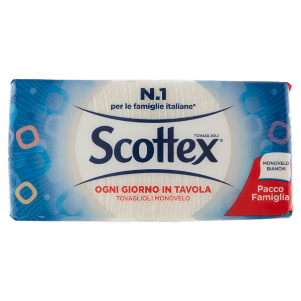 Scottex Tovaglioli Monovelo Bianchi 200 pz
