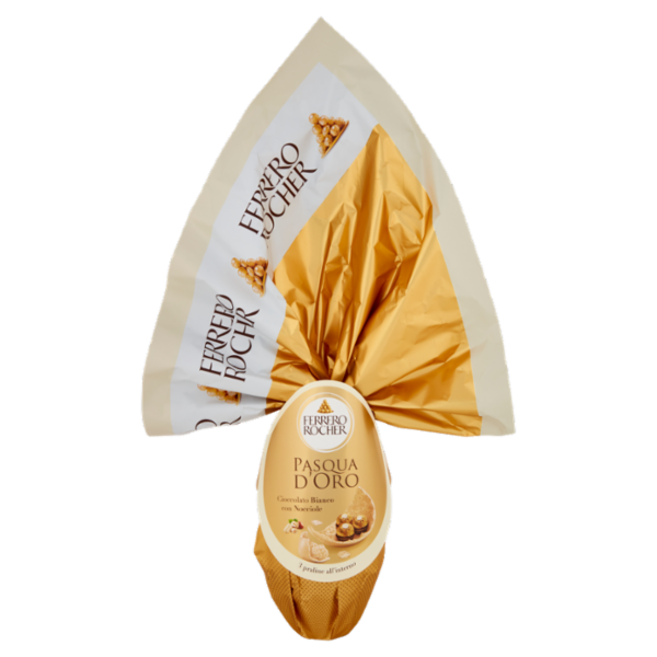 Ferrero Rocher Pasqua d'Oro Cioccolato Bianco con Nocciole 212,5 g