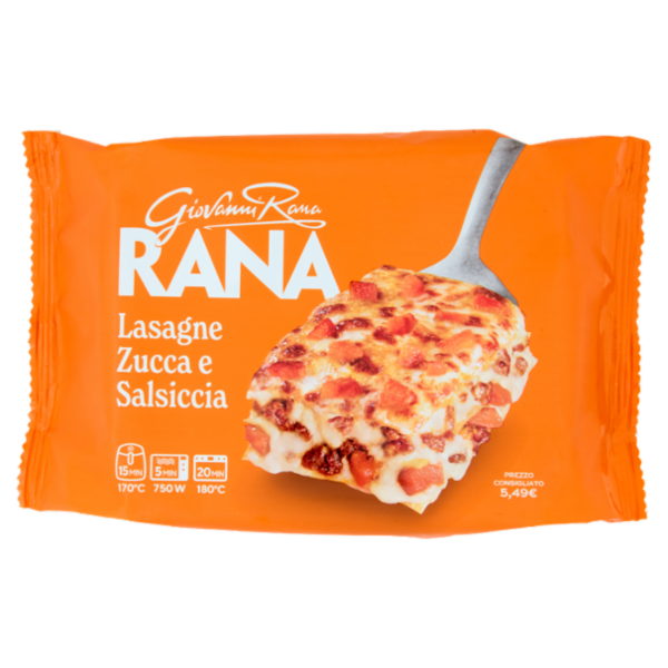 Giovanni Rana Lasagne Zucca e Salsiccia 350 g