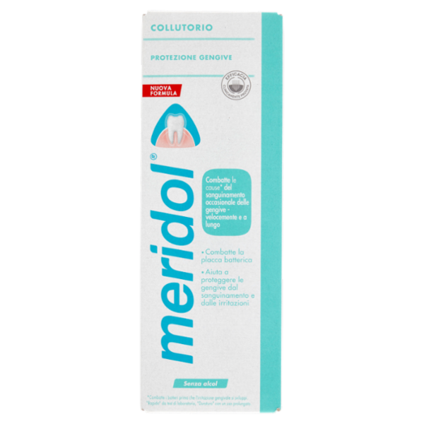 meridol collutorio Protezione Gengive con antibatterico 400 ml