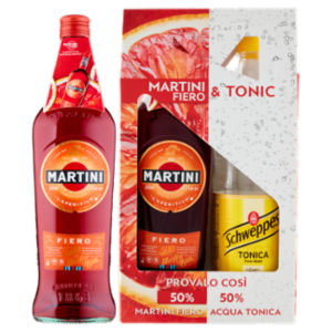 Martini Fiero 750 Ml & Schweppes Tonic 1 l
