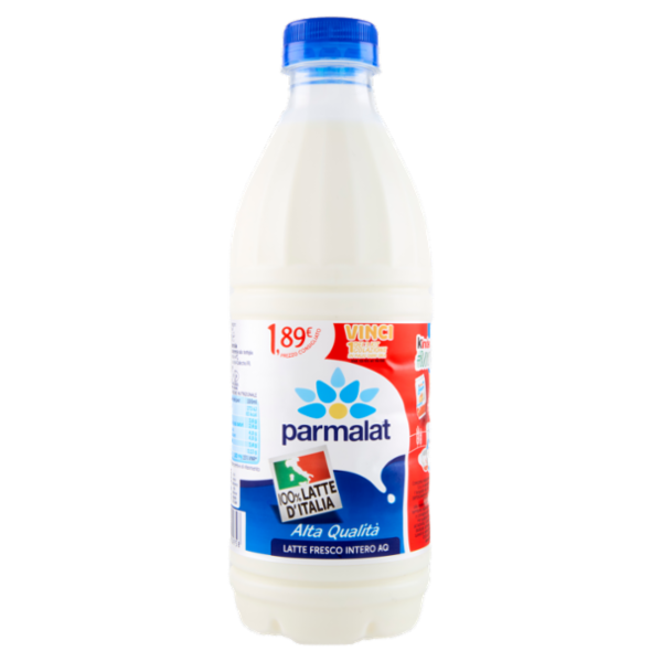 parmalat Alta Qualità Latte Fresco Intero AQ 100% Latte d'Italia 1000 ml