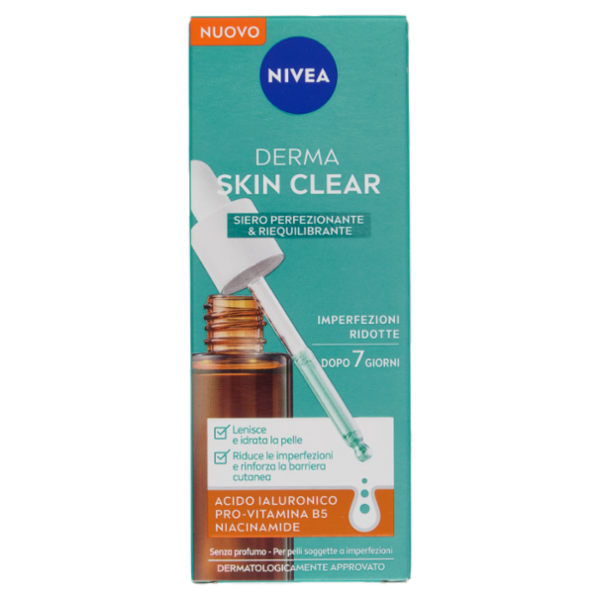 Nivea Derma Skin Clear Siero Perfezionante & Riequilibrante 30 ml
