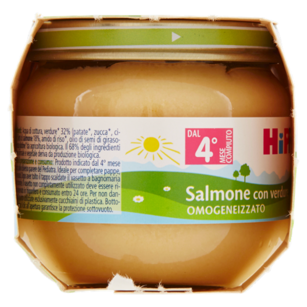 HiPP Salmone con verdure Omogeneizzato 2 x 80 g
