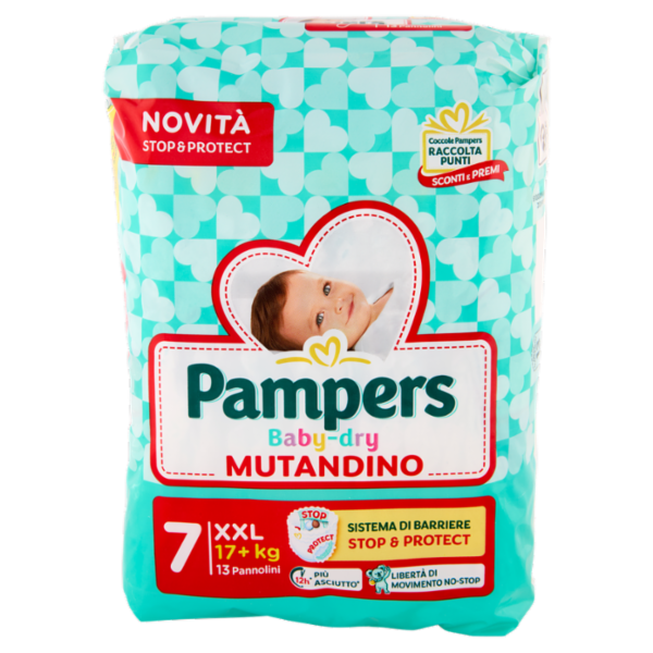 Pampers Baby-dry Mutandino XXL 13 pz