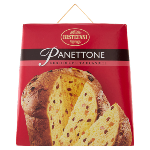 Bistefani Panettone Ricco di Uvetta e Canditi 1000 g
