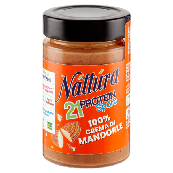 Náttúra 21 Protein Sport 100% Crema di Mandorle 180 g