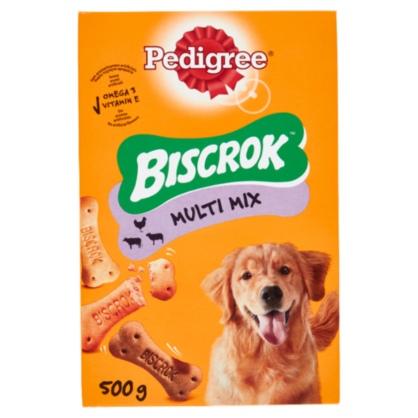 Pedigree Biscrok Biscotti Cane Multi Mix 500 g