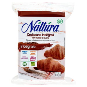 Náttúra Croissant Integrali Con Crusca Di Avena Bio 4 x 40 g