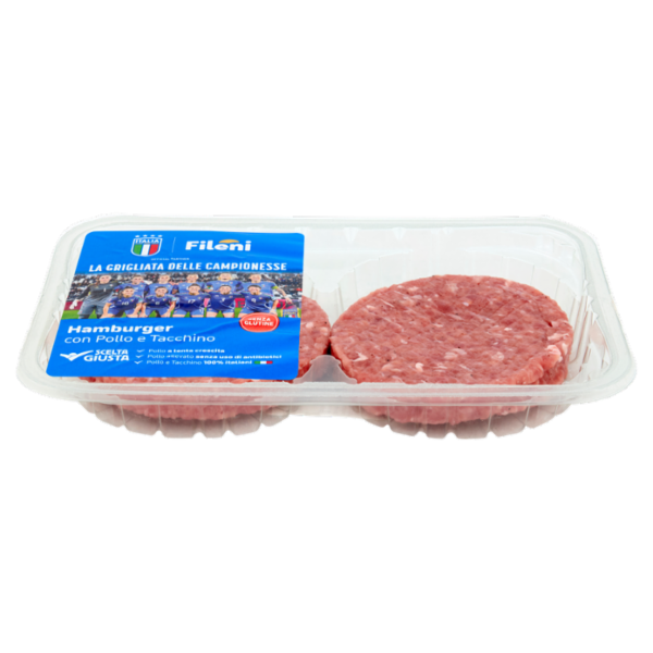 Fileni Hamburger con Pollo e Tacchino 0,200 kg