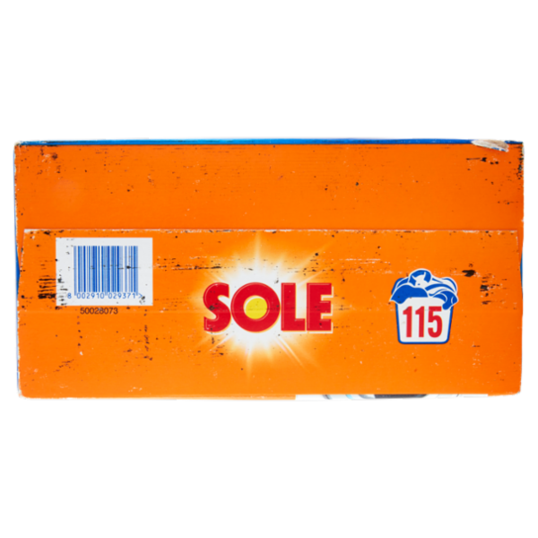 Sole Polvere lavatrice Bianco Splendente 115 lavaggi 5,75 kg