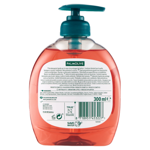 Palmolive sapone liquido mani Hygiene Plus protettivo 300 ml