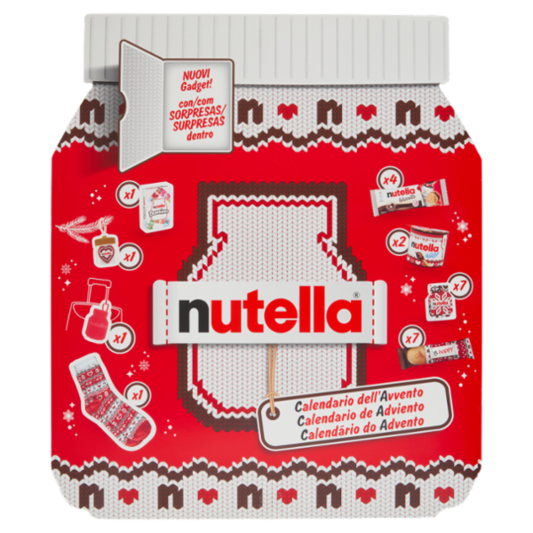 nutella Calendario dell'Avvento 20 pezzi 528 g