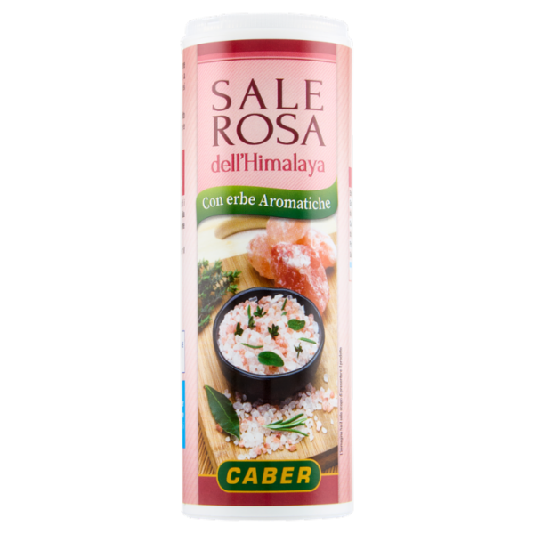 Caber Sale Rosa dell'Himalaya con erbe Aromatiche 100 g