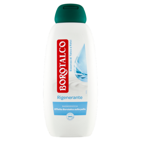 Borotalco Rigenerante Bagnodoccia Essenza di Talco e Felci 450 ml