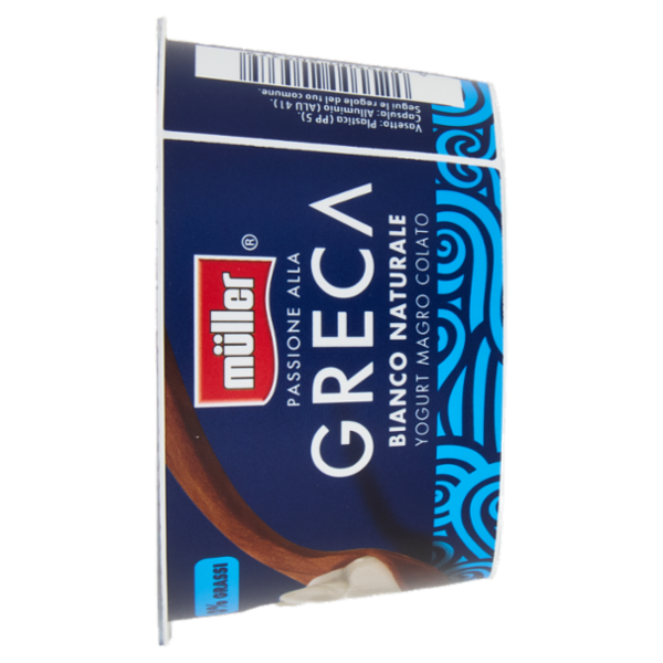 müller Passione alla Greca Bianco Naturale Yogurt Magro Colato 150 g