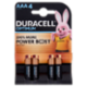 Duracell Optimum AAA 4 Mini Stilo / Micro Alcalina 1.5V MX2400 4 pz