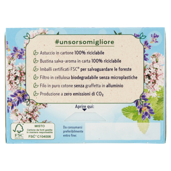 Pompadour Le Tisane Relax con Valeriana e Melissa 15 x 2 g