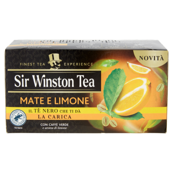 Sir Winston Tea Mate e Limone 20 x 2 g