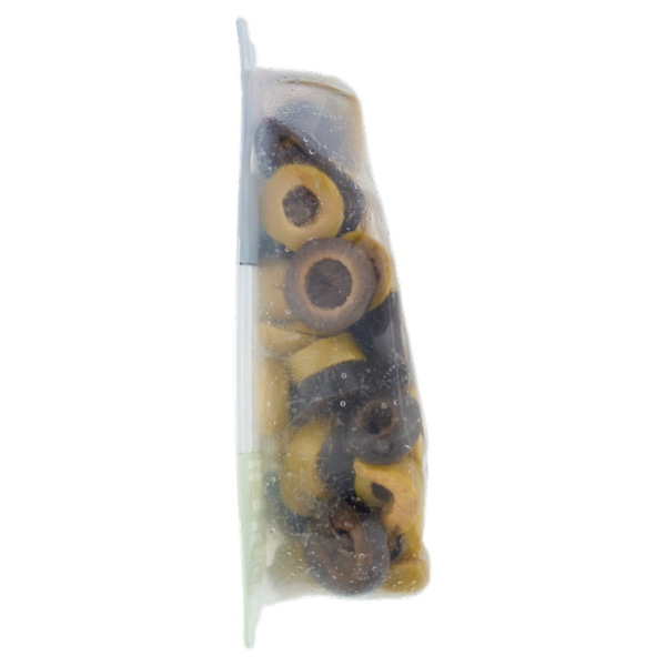 Selex Olive Nere e Verdi a Rondelle 2x40 g