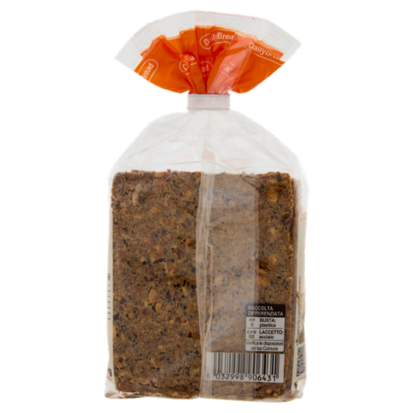 DailyBread Gallette Tipiche Novergesi Farro, Semi di Girasole, Lino e Zucca 190 g