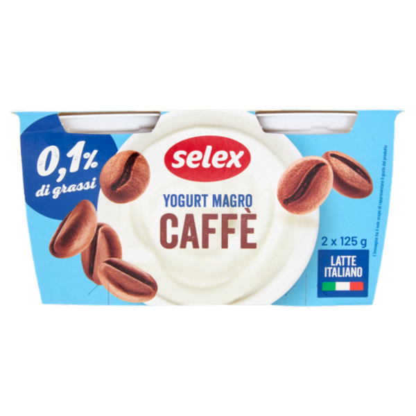 Selex Yogurt Magro Caffè 2x125 g
