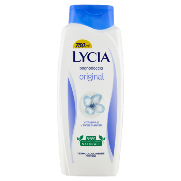 Lycia bagnodoccia original Vitamina E e Fiori Bianchi 750 ml