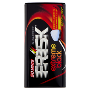 Frisk Extreme Black Black Mint 50 Mints 35 g