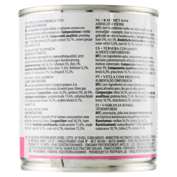 almo nature HFC Natural Vitello con Prosciutto 290 g