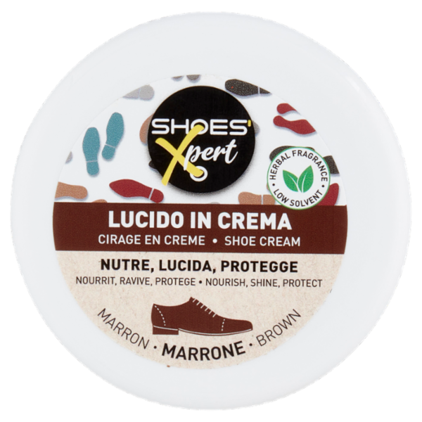 Shoes'Xpert Lucido in Crema Marrone 50 ml