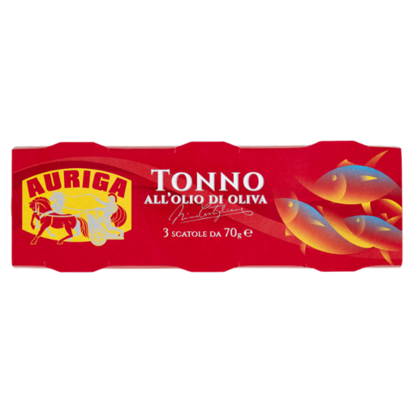 Auriga Tonno all'Olio di Oliva 3 x 70 g