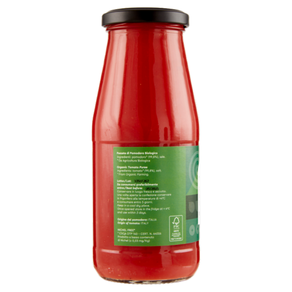 Terrae Passata di Pomodoro nichel free Biologico 420 g