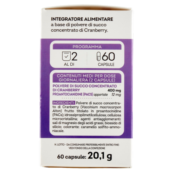 Laboratoires Vitarmonyl Cranberry Benessere delle vie urinarie 60 capsule 20,1 g