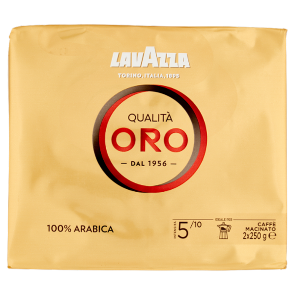 Lavazza Qualità Oro Caffè Macinato 2 x 250 g