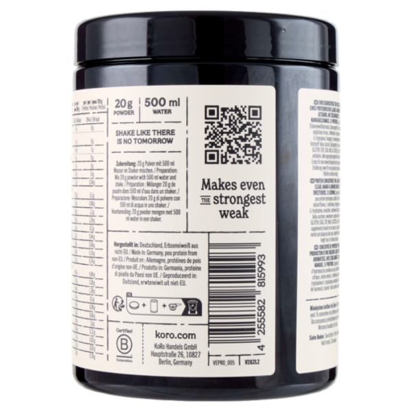 KoRo Vegan Clear Protein Mango 300 g