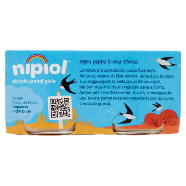 nipiol manzo omogeneizzato con carne e cereale 2 x 80 g