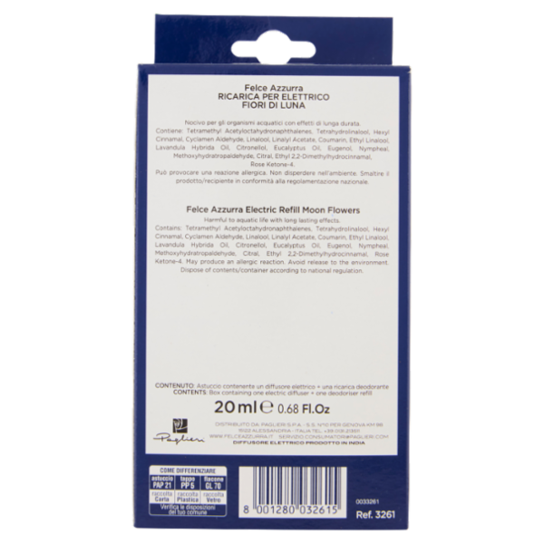 Felce Azzurra Fiori di Luna Diffusore Elettrico + Ricarica 20 ml