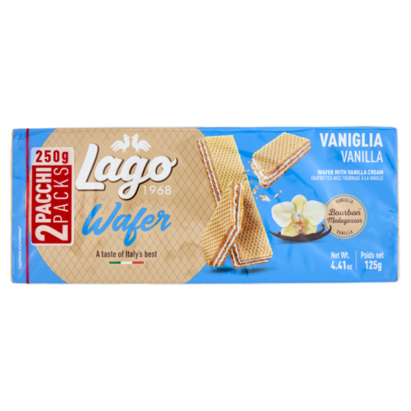 Lago Wafer Vaniglia 2 x 125 g