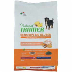 Trainer Croccantini Natural Mini Sensitive Monoproteico al Salmone 3kg